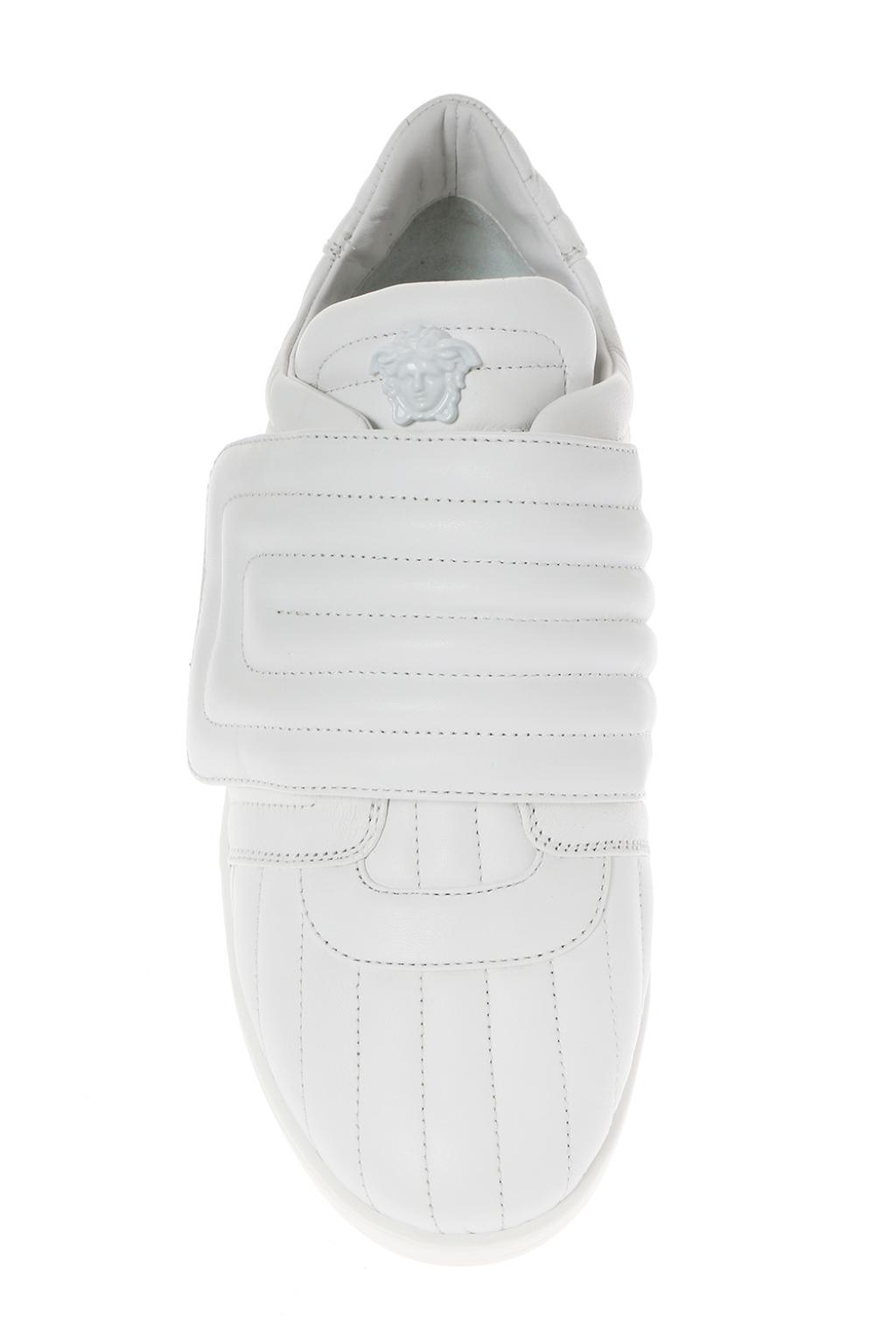 Versace deals quilted sneakers